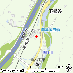 岡山県新見市下熊谷134周辺の地図