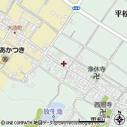滋賀県湖南市平松633周辺の地図