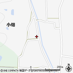 兵庫県神崎郡市川町小畑123周辺の地図