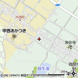 滋賀県湖南市平松626周辺の地図