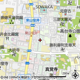 京都府京都市東山区下弁天町66-4周辺の地図
