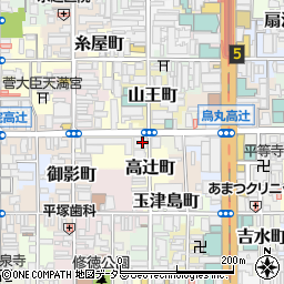 ＮＥＣシステムテクノロジー株式会社　京都ソリューションセンター周辺の地図