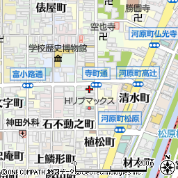 ライブ寺町通り周辺の地図