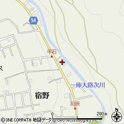 大阪府豊能郡能勢町宿野150-8周辺の地図