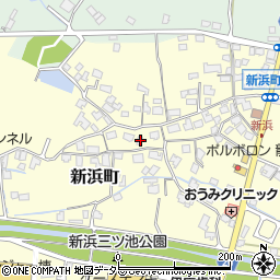 滋賀県草津市新浜町133周辺の地図
