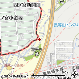 滋賀県大津市藤尾奥町14-3周辺の地図