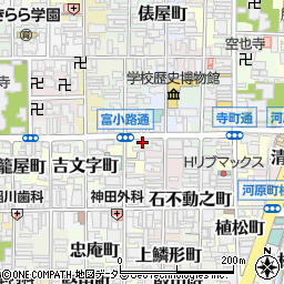 京都府京都市下京区雁金町166-2周辺の地図