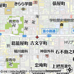 京都府京都市下京区吉文字町428周辺の地図