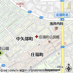静岡県静岡市清水区中矢部町7周辺の地図