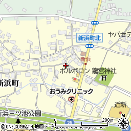 滋賀県草津市新浜町104周辺の地図