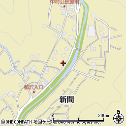 静岡県静岡市葵区新間1845-1周辺の地図