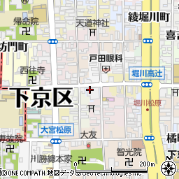 〒600-8354 京都府京都市下京区十文字町の地図