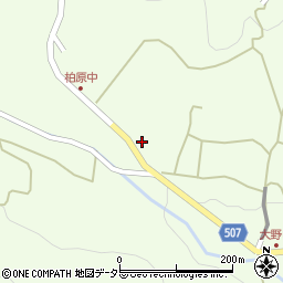 兵庫県川辺郡猪名川町柏原灰所周辺の地図
