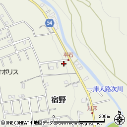 大阪府豊能郡能勢町宿野151-442周辺の地図