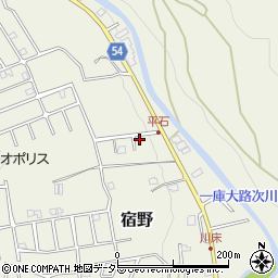 大阪府豊能郡能勢町宿野151-441周辺の地図
