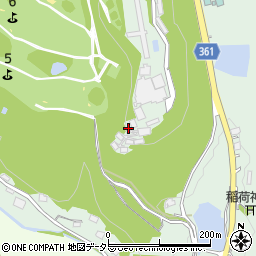 岡山県美作市中山1291周辺の地図