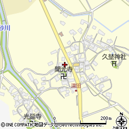 滋賀県蒲生郡日野町清田859周辺の地図