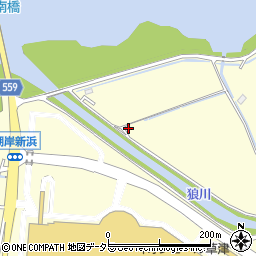 滋賀県草津市新浜町182周辺の地図