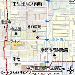 くるっとパーク壬生東檜町駐車場周辺の地図
