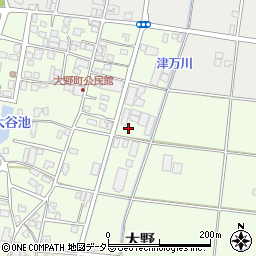 兵庫県西脇市大野206周辺の地図