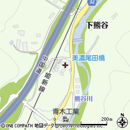 岡山県新見市下熊谷140周辺の地図