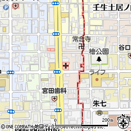 京都カーゴ軽自動車運送協同組合周辺の地図