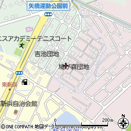 滋賀県草津市南笠町1077-6周辺の地図