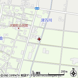 兵庫県西脇市大野204周辺の地図