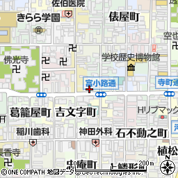 京都府京都市下京区雁金町159周辺の地図