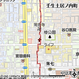 ａｕショップ　西院周辺の地図