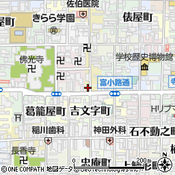 京都府京都市下京区万里小路町185周辺の地図