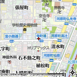 京都府京都市下京区恵美須之町516周辺の地図