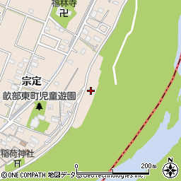 愛知県豊田市畝部東町中堤外周辺の地図