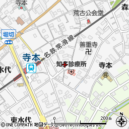 愛知県知多市八幡蔵池58周辺の地図