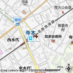 愛知県知多市八幡蔵池97周辺の地図