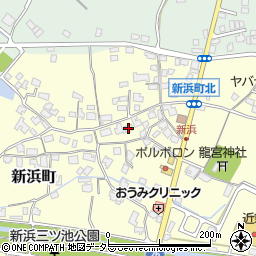 滋賀県草津市新浜町106周辺の地図