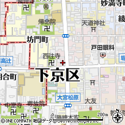 堀井七茗園京都支店周辺の地図