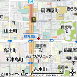 京都府京都市下京区匂天神町642周辺の地図