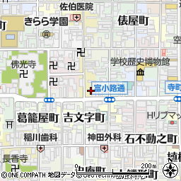 京都府京都市下京区雁金町157周辺の地図