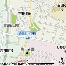 セブンイレブン大府吉田町６丁目店周辺の地図