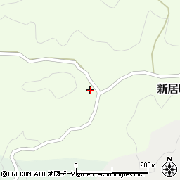 愛知県岡崎市新居町ドトミキ周辺の地図