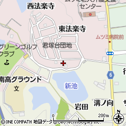 京都府亀岡市下矢田町周辺の地図