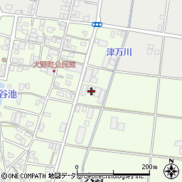 兵庫県西脇市大野206-1周辺の地図