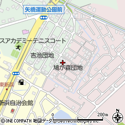 滋賀県草津市南笠町1077-3周辺の地図