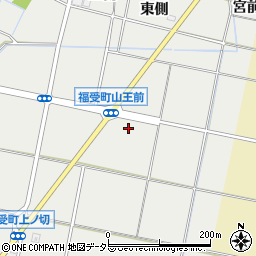 愛知県豊田市福受町山王前周辺の地図