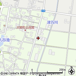 兵庫県西脇市大野207周辺の地図