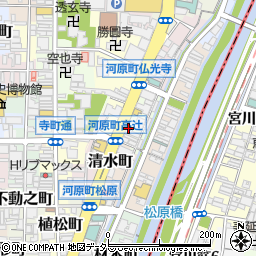 京都府京都市下京区天満町周辺の地図