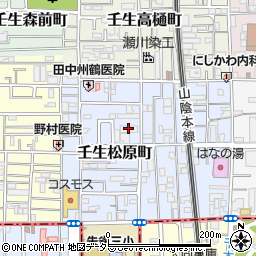 京都紋付本社ビル周辺の地図