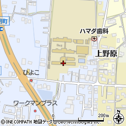 千葉県立館山総合高等学校周辺の地図