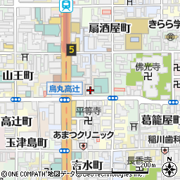 京都府京都市下京区匂天神町647周辺の地図